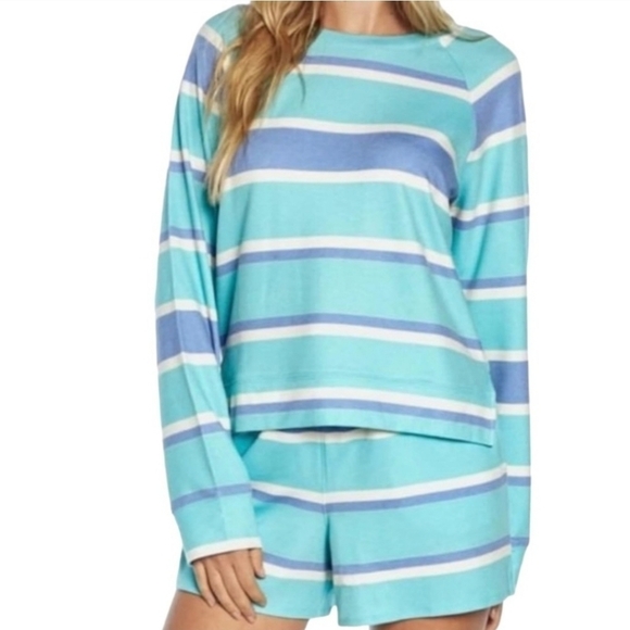 Wildfox Relaxed Color Block Ladies Lounge Set L - Picture 9 of 9